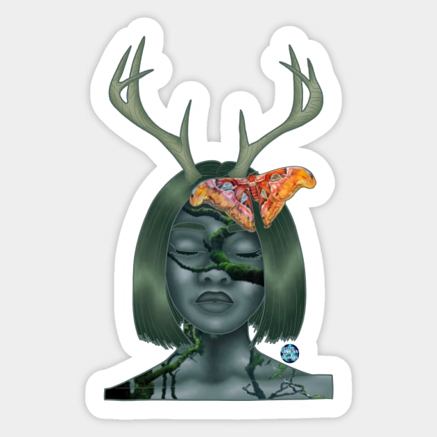 Roslyn Sticker by ColorMix Studios